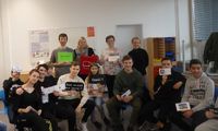 PolenMobil macht an der Selma-Lagerlöf-Sekundarschule Halt 